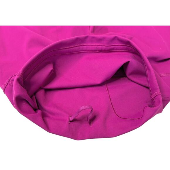 LULULEMON Align High Rise 6” Biker Shorts Magenta Purple Size 8 RARE COLOR - Picture 9 of 10